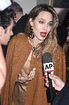 Angelina Jolie Attends The Outsiders Opening Night - NYC