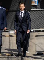 Tom Hiddleston At Jimmy Kimmel Live - LA