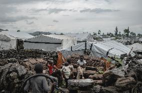 DR CONGO-GOMA-CONFLICT-IDP CAMP