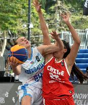(SP)CHINA-HONG KONG-BASKETBALL-FIBA 3X3-QUALIFYING-WOMEN'S-AZE VS CHI