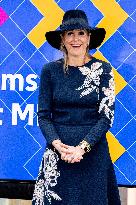 Queen Maxima Visits Amsterdam Stagepact MBO - Netherlands