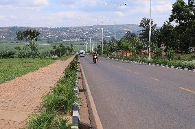 RWANDA-KIGALI-UPGRADED ROAD