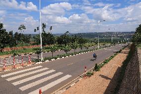 RWANDA-KIGALI-UPGRADED ROAD
