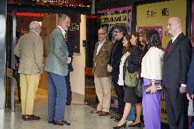 King Felipe VI Of Spain Attends Hispanoamerica Premiere - Madrid