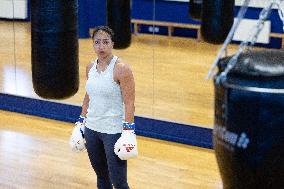 Olympic Boxing training of French FFBOXE Team Athletes - Paris