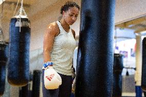 Olympic Boxing training of French FFBOXE Team Athletes - Paris