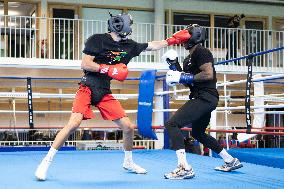 Olympic Boxing training of French FFBOXE Team Athletes - Paris