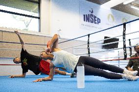 Olympic Boxing training of French FFBOXE Team Athletes - Paris