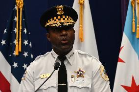 News Conference With Superintendent Of Chicago Police And Mayor Of Chicago