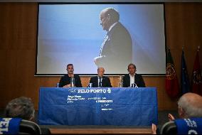 FC Porto/Elections: "All for Porto - conversations with President Pinto da Costa" project in Maia