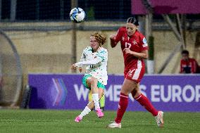 Malta v Portugal - UEFA Women's European Qualifiying match