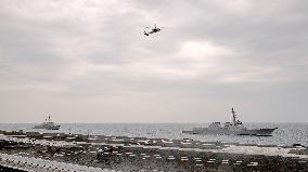 US, Japan And South Korea Hold Drills In Disputed Sea