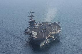 US Moves Aircraft Carrier Toward Israel