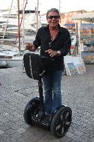 Roberto Cavalli takes a ride in Saint-Tropez