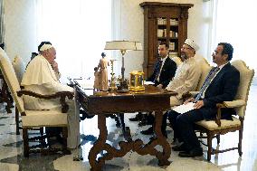Pope Francis receives head of Turkey’s Directorate of Religious Affairs