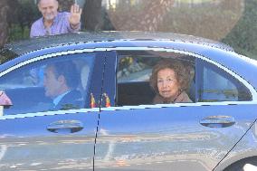Queen Sofia is discharged from hospital - Madrid