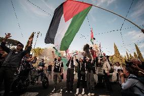 Demonstration In Support Of Palestine