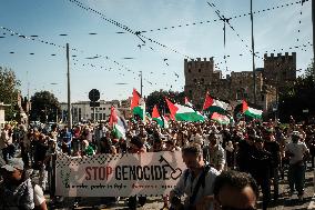 Demonstration In Support Of Palestine
