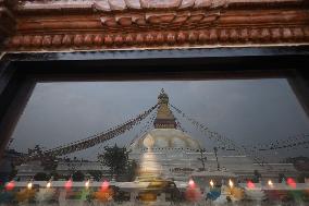 Nepal- Daily Life- Bauddhanath Stupa