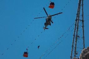 Cable Car Accident In Antalya - Turkey