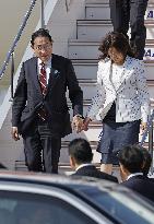 Japan PM Kishida returns from U.S.