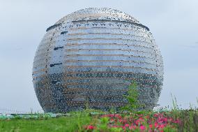 The World's Largest Spherical Building Hilton Hotel in Huzhou