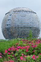 The World's Largest Spherical Building Hilton Hotel in Huzhou