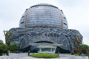 The World's Largest Spherical Building Hilton Hotel in Huzhou