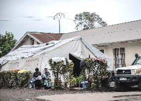 DR CONGO-GOMA-WAR PATIENT HOSPITAL