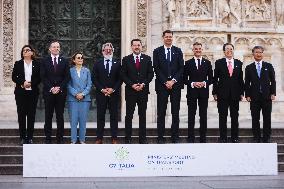 The G7 Ministers' Meeting On Transport In Milan
