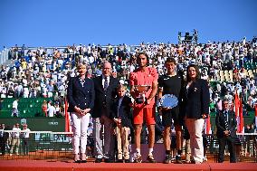 NO TABLOIDS: Monaco Royals At Rolex Monte-Carlo Masters Final