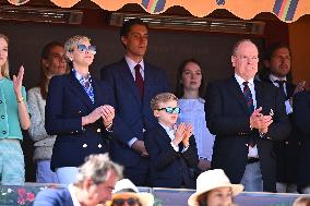 NO TABLOIDS: Monaco Royals At Rolex Monte-Carlo Masters Final