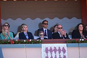 NO TABLOIDS: Monaco Royals At Rolex Monte-Carlo Masters Final