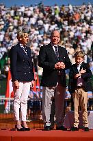 NO TABLOIDS: Monaco Royals At Rolex Monte-Carlo Masters Final