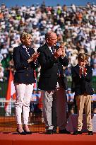 NO TABLOIDS: Monaco Royals At Rolex Monte-Carlo Masters Final