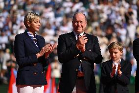 NO TABLOIDS: Monaco Royals At Rolex Monte-Carlo Masters Final