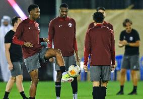 AFC U23 Asian Cup Qatar 2024 Qatar Training Session