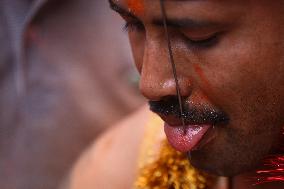 Tongue Piercing Festival Of Nepal