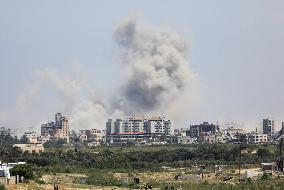 MIDEAST-GAZA-ISRAELI STRIKES