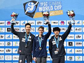 (SP)CHINA-JIANGSU-SUZHOU-SPORT CLIMBING-IFSC WORLD CUP-LEAD (CN)