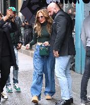 Jennifer Lopez Heads To Lunch With Matt Damon - NYC