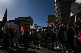 Rally 'Stop Genocide Now' In Edmonton