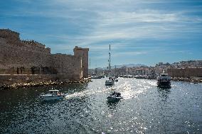 Illustration Port Of Marseille