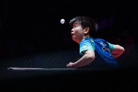 (SP)CHINA-MACAO-TABLE TENNIS-WTT CHAMPIONS-WOMEN'S SINGLES