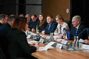 Ihor Klymenko meets Internal Ministers of Estonia, Latvia and Lithuania in Lviv