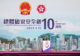 CHINA-HONG KONG-NATIONAL SECURITY EDUCATION DAY-OPENING CEREMONY (CN)