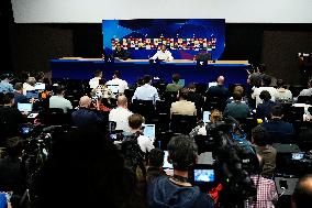Paris Saint-Germain Training Session And Press Conference - UEFA Champions League 2023/24