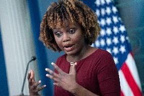 NSC Coordinator Kirby and Press Secretary Karine Jean-Pierre hold Daily Press Briefing