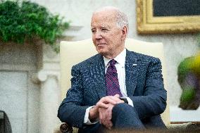 President Biden Meets with Czech Prime Minister Fiala in Oval Office