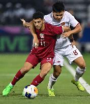 (SP)QATAR-DOHA-FOOTBALL-AFC U23 ASIAN CUP-QATAR VS INDONESIA